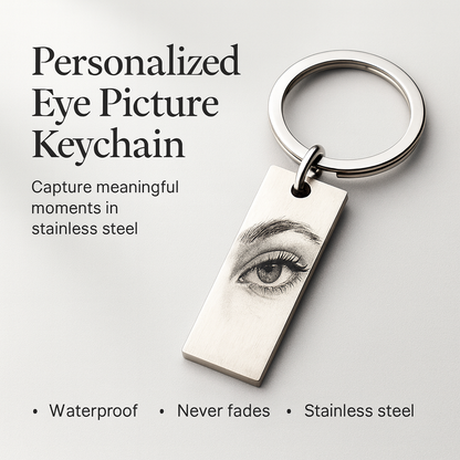 AURENTYxVECINO™ - Personalized Eye Picture Keychain